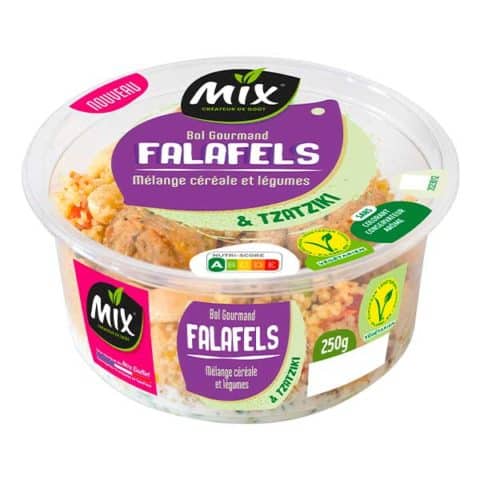 mix bols gourmands gamme Salades traiteur snacking apéritif