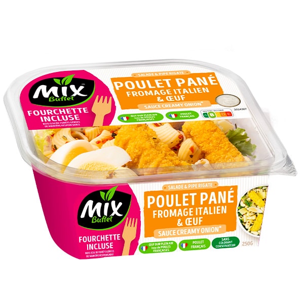 mix-bol-gourmand-poulet-pane-fromage-italien-oeuf-sauce-creamy