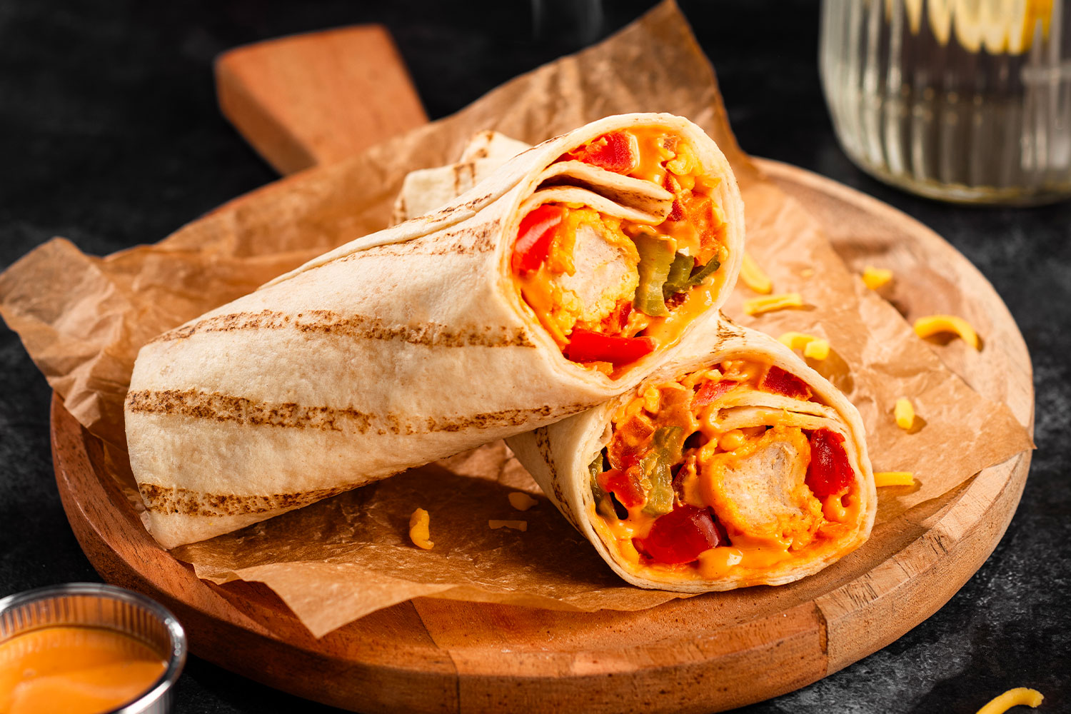 mix-wraps-chauds-poulet-pane-sauce-burger-ambiance mix-wraps-chauds-poulet-pane-sauce-burger-ambiance