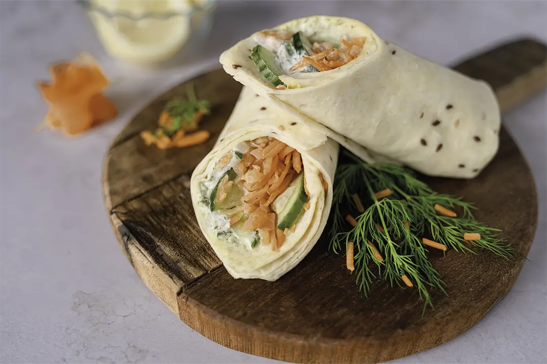 mix-buffet-marque-wrap-trip-ambiance-saumon-fume-concombre